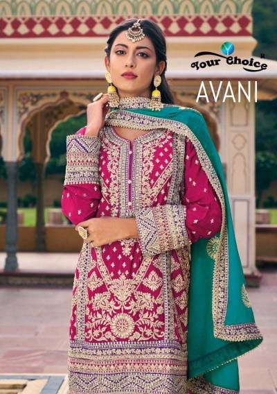 AVANI BY YOUR CHOICE GEORGETTE SALWAR KAMEEZ WHOLESLAER IN INDIA